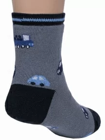 Детские махровые носки LORENZline, Л6, СЕРЫЕ