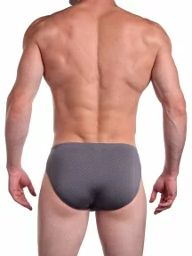 Мужские трусы-слипы из модала SERGIO DALLINI, SG2934-3, СЕРЫЕ