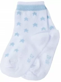 Детские носки RuSocks (Орудьевский трикотаж), Д3-130093М, БЕЛЫЕ со звездами