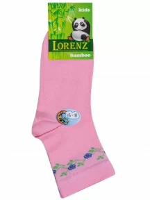 Детские бамбуковые носки LORENZline, Л59, РОЗОВЫЕ