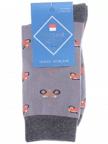 Мужские носки «Красная ветка», С-2027, СЕРЫЕ