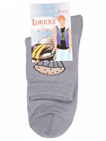 Детские носки LORENZline, П34, СЕРЫЕ