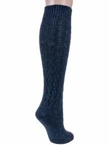 Женские гольфы RuSocks (Орудьевский трикотаж) ТЕМНО-СИНИЕ (Ж-155-03)