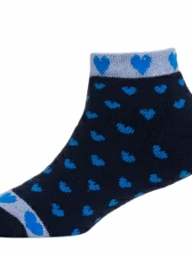 Детские махровые короткие носки "Красная ветка", С-647, ТЕМНО-СИНИЕ