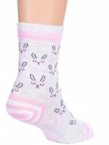 Детские носки Conte kids, 5С-11СП, рис. 496, СВЕТЛО-СЕРЫЕ