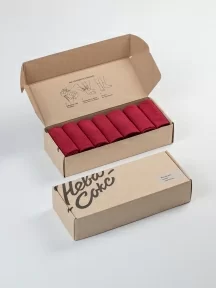 Набор из 7 пар мужских носков "Нева-Сокс", 7-ПН-01Э, ВИННЫЕ