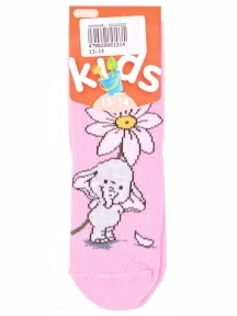 Детские носки Брестские (БЧК), 14С3081, рис. 1058, РОЗОВЫЕ