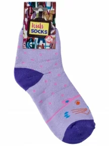 Детские махровые носки Альтаир, С112, СИРЕНЕВЫЕ