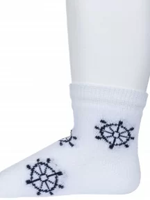 Детские носки "Борисоглебский трикотаж", 8С3000/3, БЕЛЫЕ