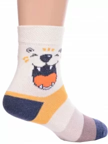 Детские носки Брестские (БЧК), 14С3081, рис. 4013, Ш.БЕЛЫЕ