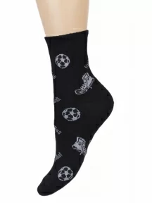 Детские носки "Красная ветка", С-546, ЧЕРНЫЕ