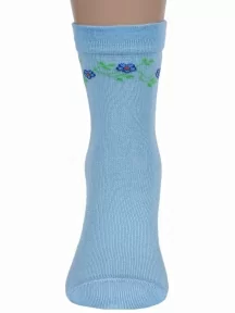 Детские бамбуковые носки LORENZline, Л59, ГОЛУБЫЕ