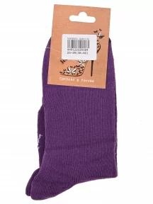 Женские махровые носки Альтаир, С102, ФИОЛЕТОВЫЙ