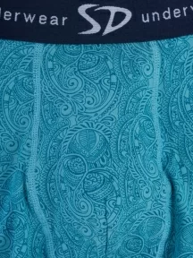 Мужские трусы-боксеры SD (by Salvador Dali), SD2055-2, ЛАЗУРНЫЕ