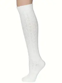 Женские гольфы RuSocks (Орудьевский трикотаж) БЕЛЫЕ (Ж-155-03)