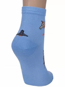 Детские носки LORENZline, Л71, ГОЛУБЫЕ