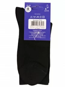 Детские носки LORENZline, П12, ЧЕРНЫЕ