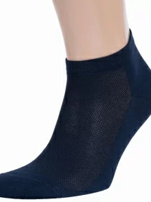 Мужские бамбуковые короткие носки RuSocks (Орудьевский трикотаж), СП-3095, ТЕМНО-СИНИЕ