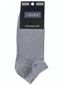 Мужские носки VASILINA, 6С3138, СВЕТЛО-СЕРЫЕ