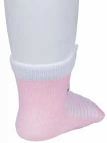 Детские носки "НАШЕ" Смоленской чулочной фабрики, 222С3, рис. 60, РОЗОВАЯ ДЫМКА №39