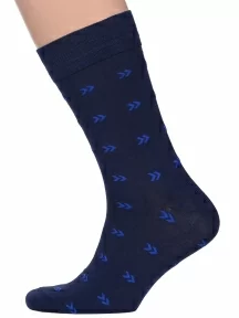 Мужские носки "Нева-Сокс" №НС08, VO33, ТЕМНО-СИНИЕ