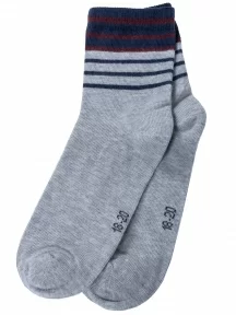 Детские носки RuSocks (Орудьевский трикотаж) СВЕТЛО-СЕРЫЕ (Д3-13832М)