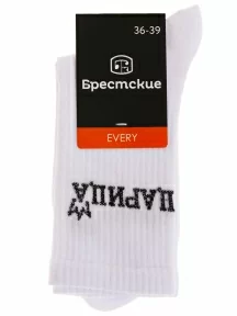 Женские спортивные носки Брестские (БЧК), 21С4201, рис. 185, БЕЛЫЕ