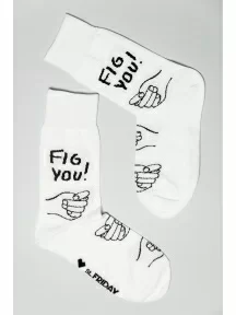 Носки unisex St. Friday Socks, 162-2/19, "Фига"