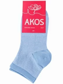 Женские носки Akos, FW41N8, ГОЛУБЫЕ