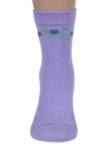 Детские бамбуковые носки LORENZline, Л59, СИРЕНЕВЫЕ