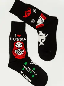 Носки St. Friday Socks Русское чаепитие (X10-1605-19)