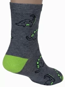 Детские носки RuSocks (Орудьевский трикотаж), Д3-13498, рис. 05, ТЕМНО-СЕРЫЕ