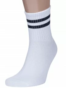 Мужские носки "НАШЕ" Смоленской чулочной фабрики, 522С81, рис. 2, БЕЛЫЕ № 0/1