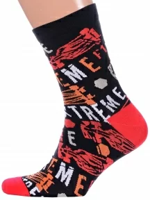 Мужские носки «Красная ветка», С-2047, ЧЕРНЫЕ