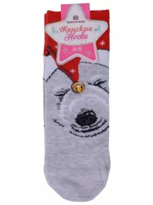 Женские носки Брестские (БЧК), 21С1145, рис. 680 СВЕТЛО-СЕРЫЕ МЕЛАНЖ