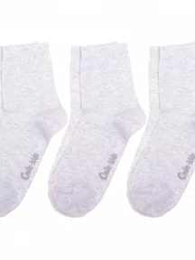 Комплект из 3 пар детских носков Conte kids, 3-5С-11СП, рис. 000, СВЕТЛО-СЕРЫЕ
