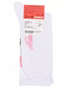 Женские спортивные носки Брестские (БЧК), 20С1141, рис. 568, БЕЛЫЕ