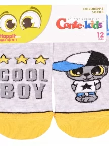 Детские носки Conte kids, 17С-10СП, рис. 465, СВЕТЛО-СЕРЫЕ