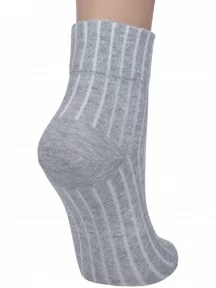 Комплект из 3 пар детских носков Akos, 3-ВК41000-1, СВЕТЛО-СЕРЫЕ МЕЛАНЖ