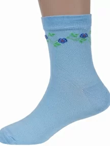 Детские бамбуковые носки LORENZline, Л59, ГОЛУБЫЕ