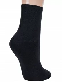 Женские носки без резинки ХОХ, G-1406, ЧЕРНЫЕ