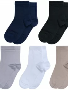 Комплект из 5 пар детских носков LORENZLine, 5-Л33, микс 3