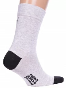 Мужские носки Брестские (БЧК), 23С2155, рис. 503, СВЕТЛО-СЕРЫЕ МЕЛАНЖ