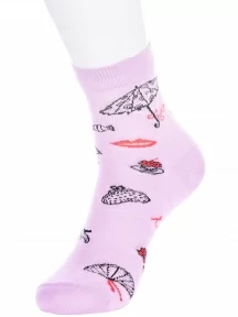 Детские носки LORENZline, П6, СИРЕНЕВЫЕ