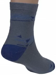 Комплект из 5 пар детских носков RuSocks (Орудьевский трикотаж) рис. 02, СЕРЫЕ (5-Д3-13499)