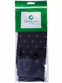 Мужские носки Grinston socks (PINGONS), 18D1, СЕРЫЕ