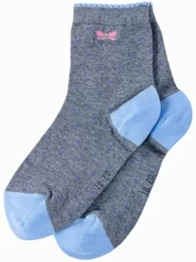 Детские носки LORENZline, Л105, СЕРО-ГОЛУБЫЕ