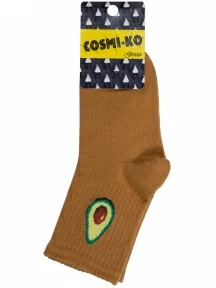 Комплект из 3 пар детских носков Гамма, 3-С1614, ГОРЧИЧНЫЕ