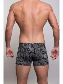 Мужские бамбуковые трусы-боксеры SD (by Salvador Dali), SD2042-1, ЧЕРНЫЕ