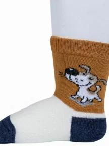 Детские носки "Гамма", С1567, ТЕРРАКОТОВЫЕ